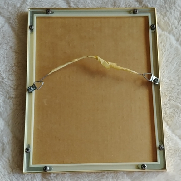 Vintage Asian handpainted silk framed - Picture 4 of 4